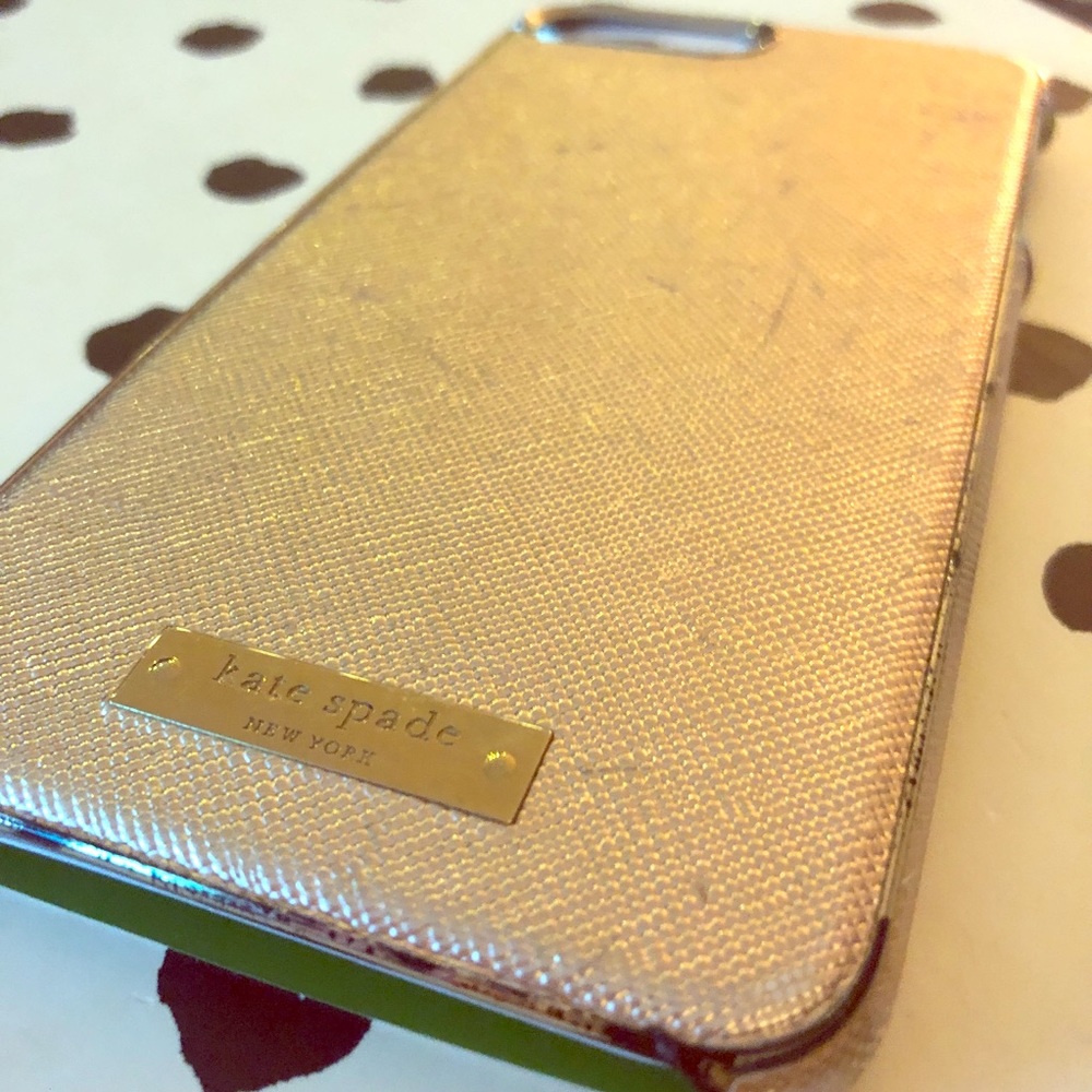 Kate Spade Gold IPhone Case